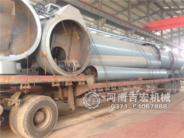 煤泥烘干機發(fā)貨現(xiàn)場