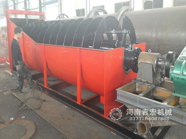 螺旋洗石機(jī)、移動(dòng)輸送機(jī)發(fā)往東北